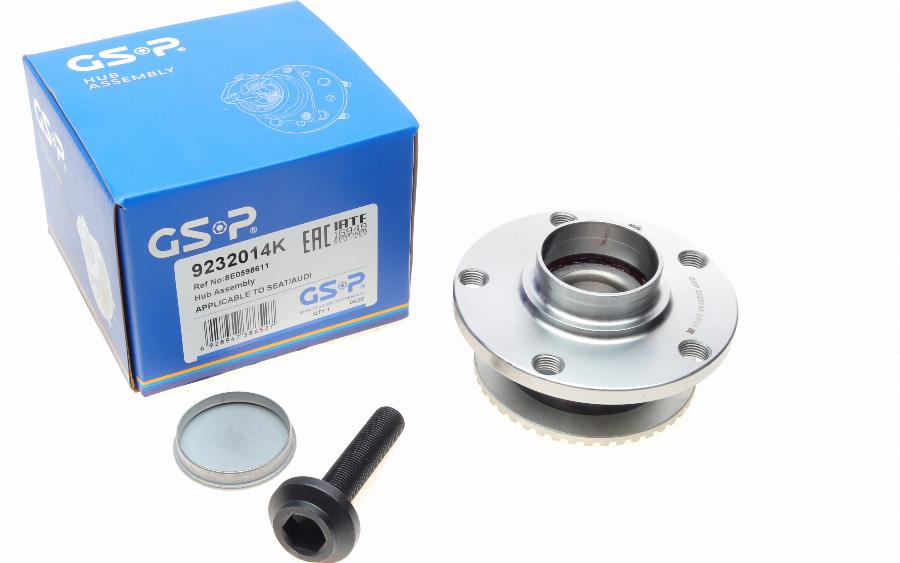 GSP 9232014K - Kit cuscinetto ruota www.autoricambi360.it