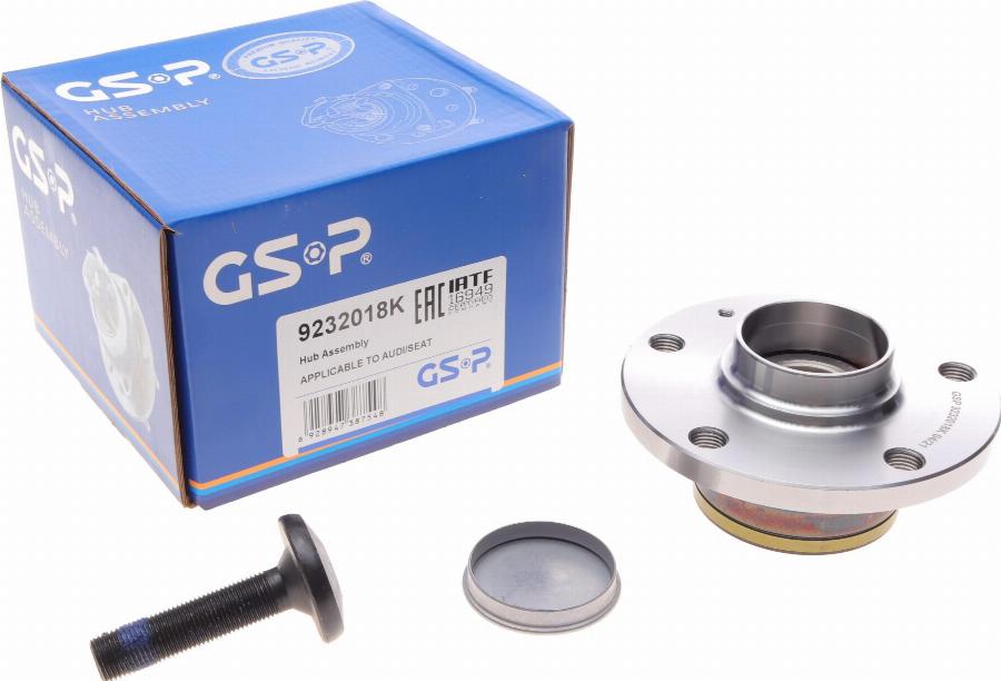 GSP 9232018K - Kit cuscinetto ruota www.autoricambi360.it