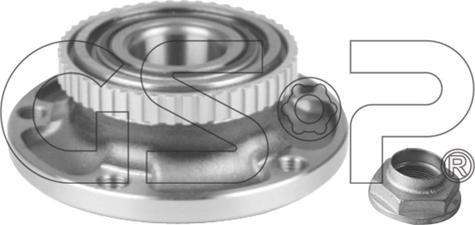 GSP 9237001K - Kit cuscinetto ruota www.autoricambi360.it