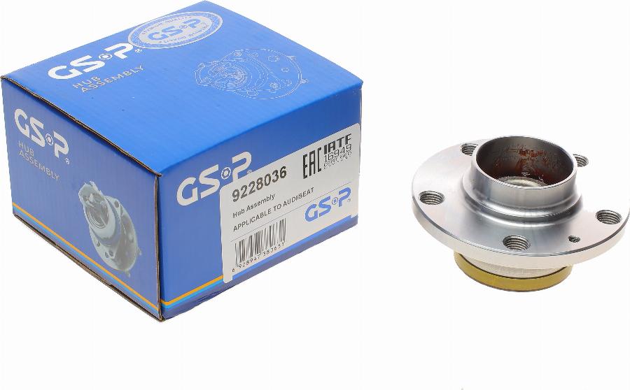 GSP 9228036 - Kit cuscinetto ruota www.autoricambi360.it
