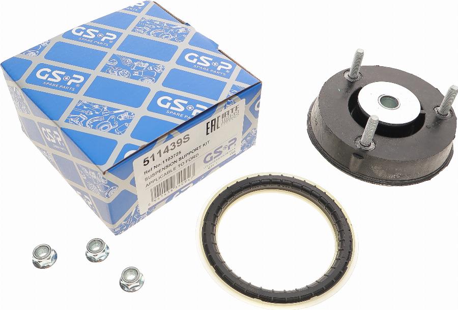 GSP 511439S - Supporto ammortizzatore a molla www.autoricambi360.it