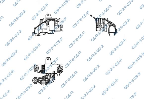 GSP 539094 - Sospensione, Motore www.autoricambi360.it