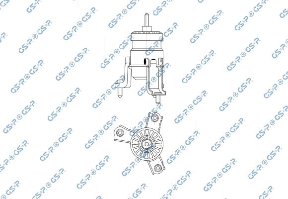 GSP 539860 - Sospensione, Motore www.autoricambi360.it