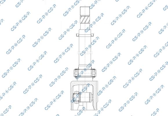 GSP 641142 - Kit giunti, Semiasse www.autoricambi360.it
