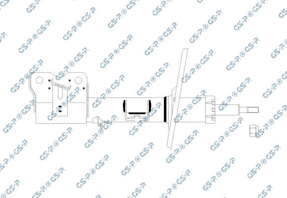 GSP 32370192 - Ammortizzatore www.autoricambi360.it