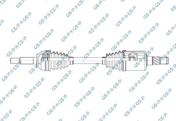 GSP 256588 - Albero motore / Semiasse www.autoricambi360.it