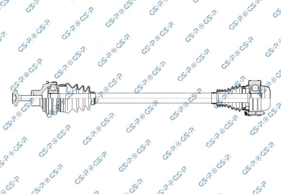 GSP 256373 - Albero motore / Semiasse www.autoricambi360.it