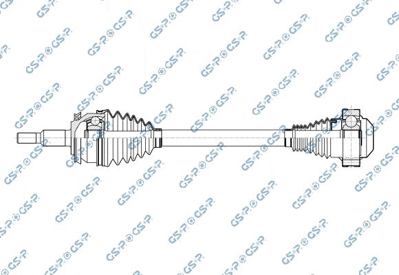 GSP 256700 - Albero motore / Semiasse www.autoricambi360.it
