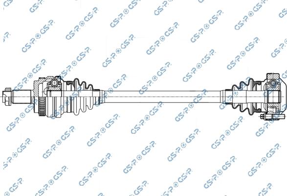GSP 205022OL - Albero motore / Semiasse www.autoricambi360.it