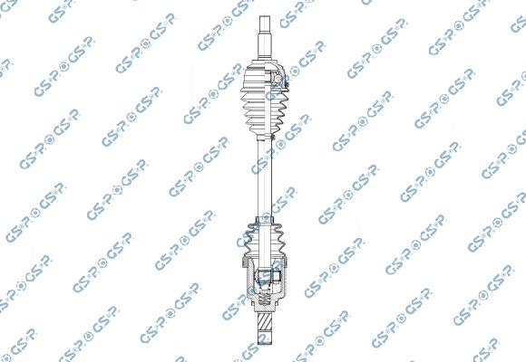 GSP 203931OL - Albero motore / Semiasse www.autoricambi360.it