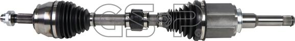 GSP 202520 - Albero motore / Semiasse www.autoricambi360.it