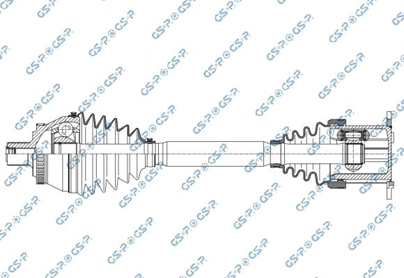 GSP 202239OL - Albero motore / Semiasse www.autoricambi360.it