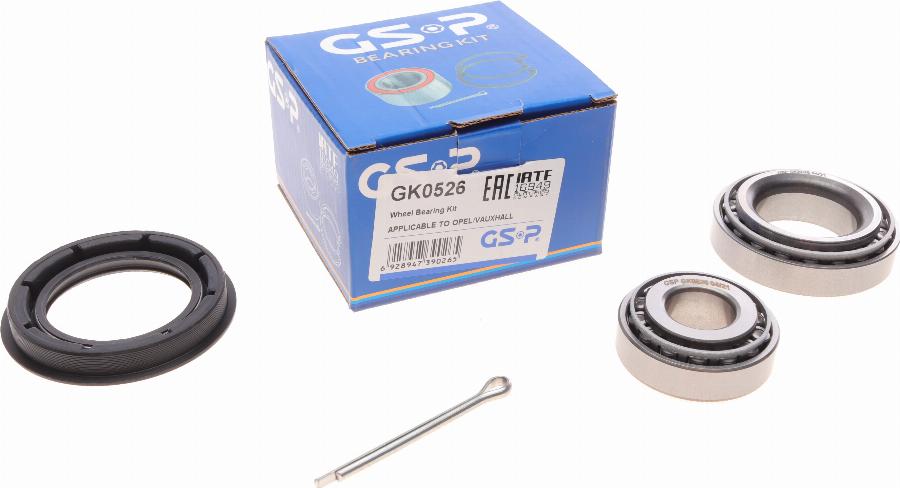 GSP GK0526 - Kit cuscinetto ruota www.autoricambi360.it