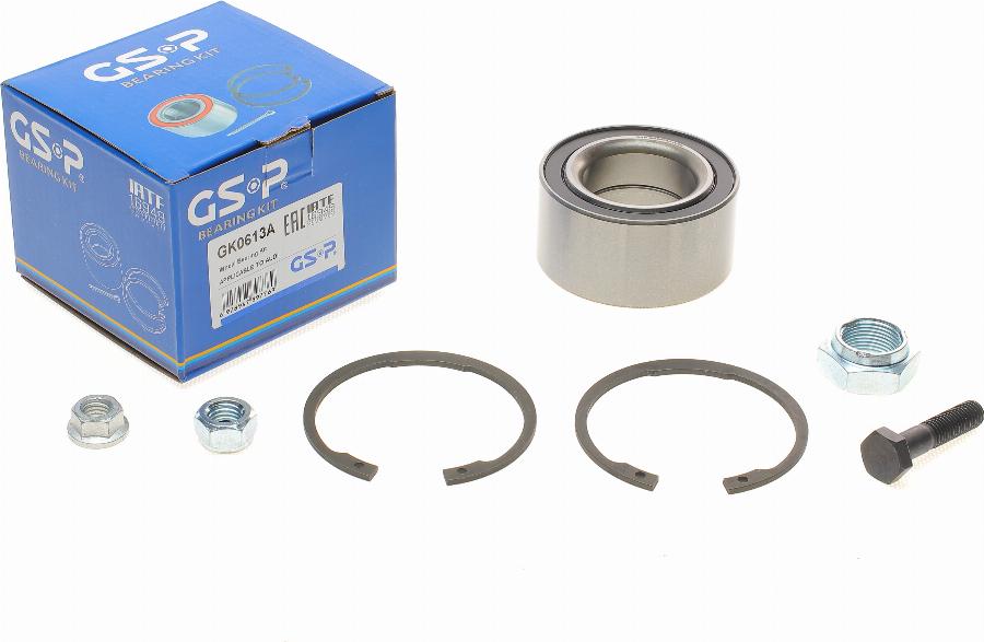 GSP GK0613A - Kit cuscinetto ruota www.autoricambi360.it