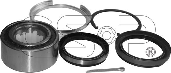 GSP GK1911 - Kit cuscinetto ruota www.autoricambi360.it