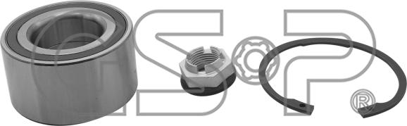 GSP GKX0053 - Kit cuscinetto ruota www.autoricambi360.it