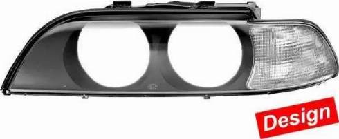 HELLA 9ES 152 180-001 - Lente diffusore, Faro principale www.autoricambi360.it