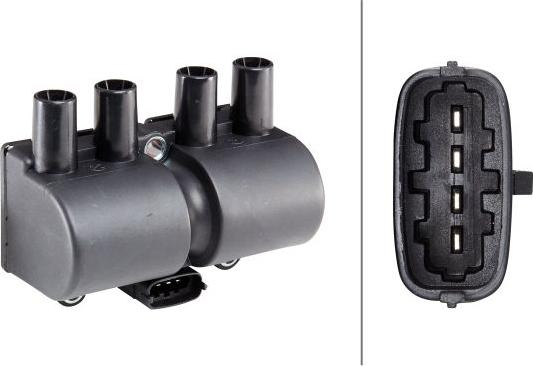 HELLA 5DA 193 175-561 - Bobina d'accensione www.autoricambi360.it