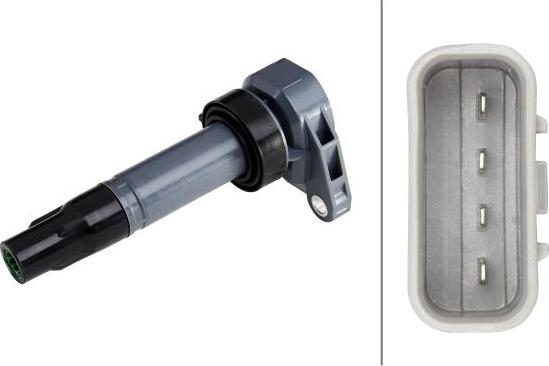 HELLA 5DA 358 057-361 - Bobina d'accensione www.autoricambi360.it