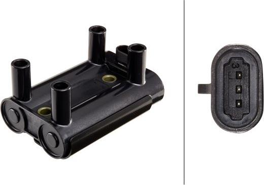 HELLA 5DA 358 057-791 - Bobina d'accensione www.autoricambi360.it