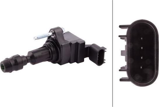 HELLA 5DA 358 000-121 - Bobina d'accensione www.autoricambi360.it