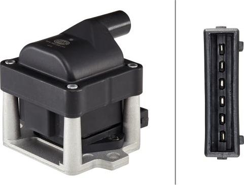 HELLA 5DA 358 000-711 - Bobina d'accensione www.autoricambi360.it