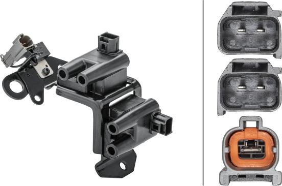 HELLA 5DA358 168-421 - Bobina d'accensione www.autoricambi360.it