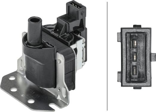 HELLA 5DA 358 168-501 - Bobina d'accensione www.autoricambi360.it