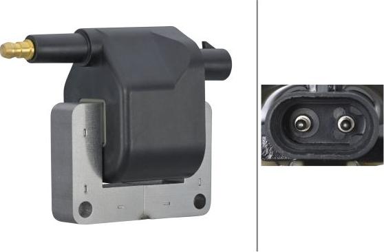 HELLA 5DA 358 168-711 - Bobina d'accensione www.autoricambi360.it