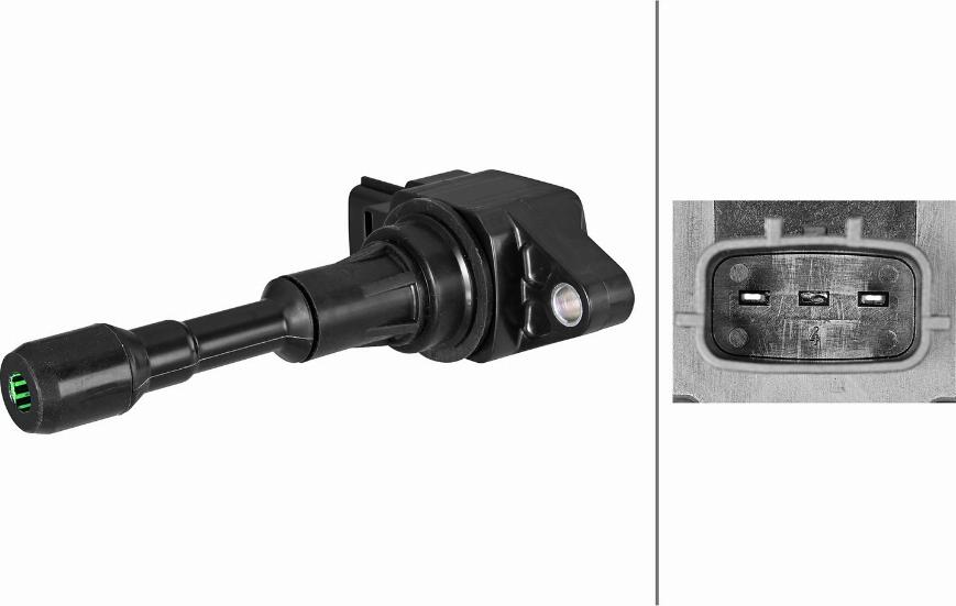 HELLA 5DA 358 101-661 - Bobina d'accensione www.autoricambi360.it