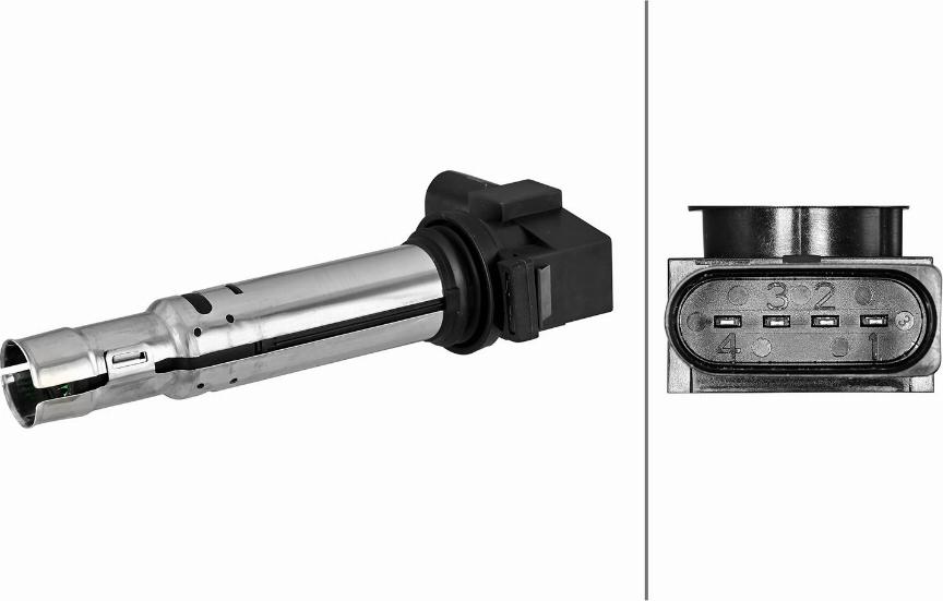 HELLA 5DA 358 102-981 - Bobina d'accensione www.autoricambi360.it