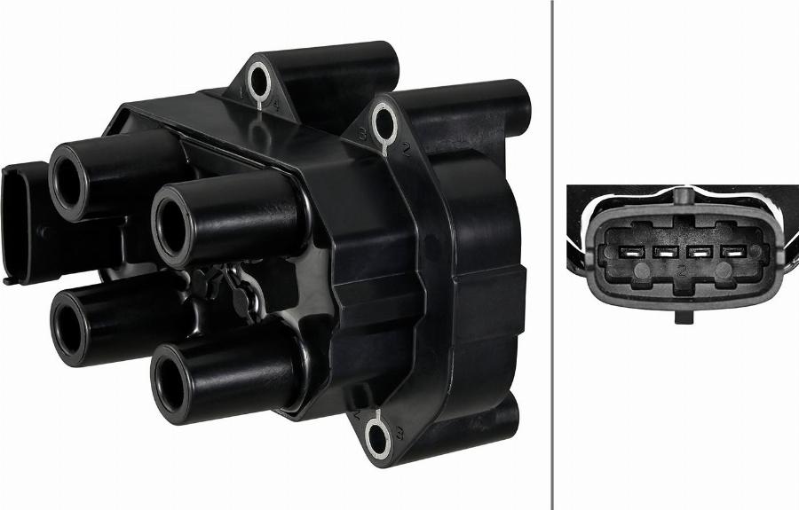 HELLA 5DA 358 102-101 - Bobina d'accensione www.autoricambi360.it