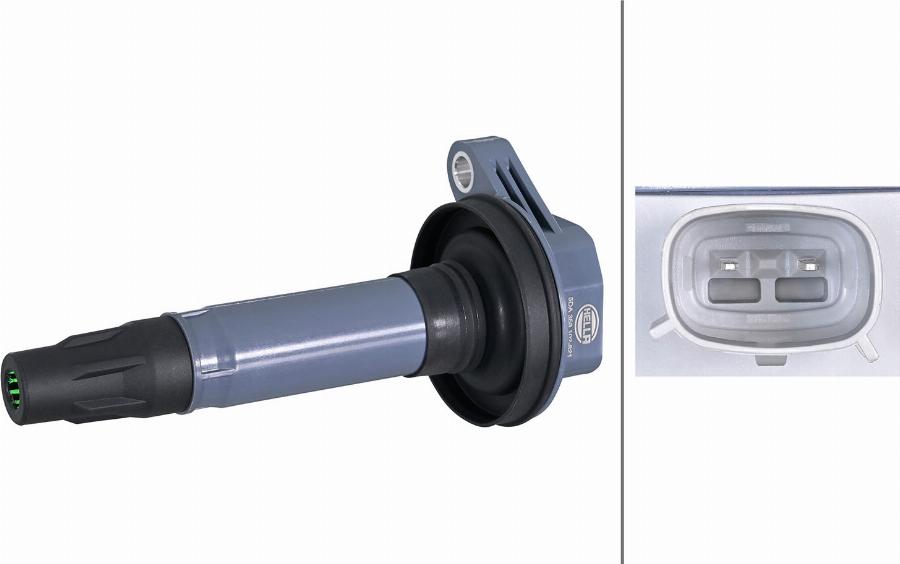 HELLA 5DA 358 102-821 - Bobina d'accensione www.autoricambi360.it