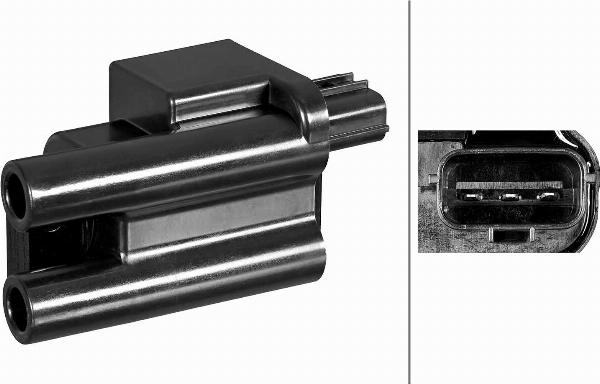 HELLA 5DA 358 290-431 - Bobina d'accensione www.autoricambi360.it