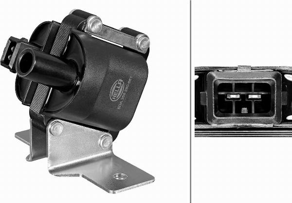 HELLA 5DA 358 290-661 - Bobina d'accensione www.autoricambi360.it