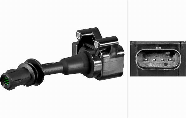 HELLA 5DA 358 290-111 - Bobina d'accensione www.autoricambi360.it