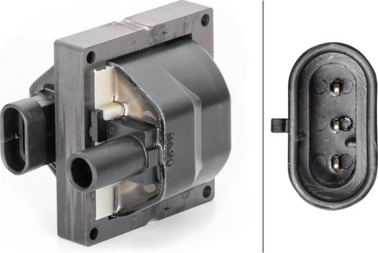 HELLA 5DA 230 035-161 - Bobina d'accensione www.autoricambi360.it