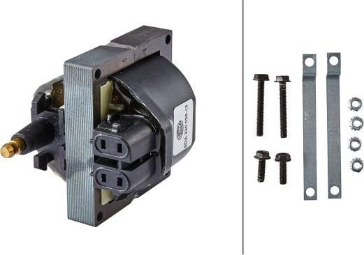 HELLA 5DA 230 035-121 - Bobina d'accensione www.autoricambi360.it