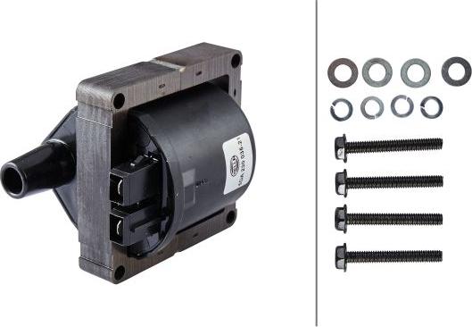 HELLA 5DA230035-211 - Bobina d'accensione www.autoricambi360.it