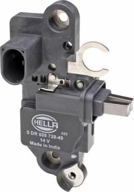 HELLA 5DR 009 728-491 - Regolatore alternatore www.autoricambi360.it