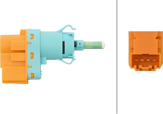HELLA 6DD 010 966-681 - Interruttore luce freno www.autoricambi360.it