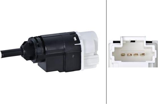 HELLA 6DD 010 966-721 - Interruttore luce freno www.autoricambi360.it
