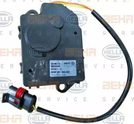 HELLA 6NW 351 344-391 - Regolatore, Valvola miscelazione www.autoricambi360.it