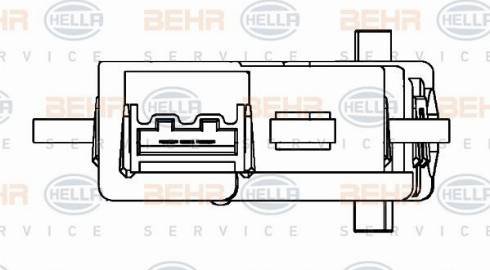 HELLA 6NW 351 345-211 - Regolatore, Valvola miscelazione www.autoricambi360.it