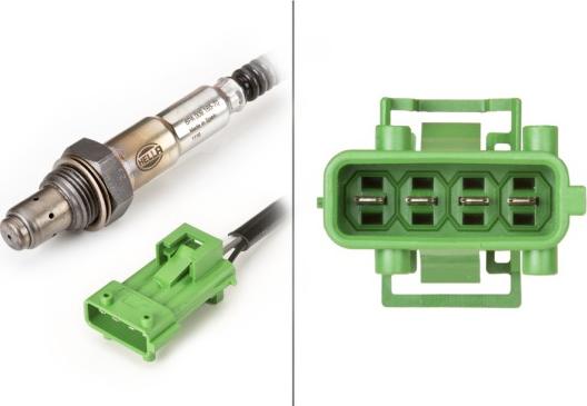HELLA 6PA 009 165-701 - Sonda lambda www.autoricambi360.it