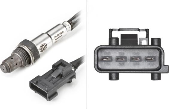 HELLA 6PA 358 066-041 - Sonda lambda www.autoricambi360.it