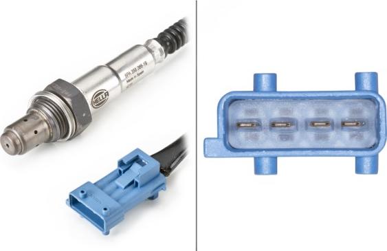 HELLA 6PA 358 066-191 - Sonda lambda www.autoricambi360.it