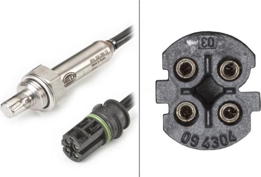 HELLA 6PA 358 066-101 - Sonda lambda www.autoricambi360.it
