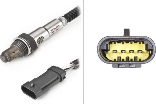HELLA 6PA 358 066-111 - Sonda lambda www.autoricambi360.it