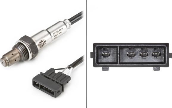 HELLA 6PA 358 066-181 - Sonda lambda www.autoricambi360.it